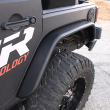 Load image into Gallery viewer, Westin/Snyper 07-17 Jeep Wrangler Tube Fenders - Rear - Textured Black - eliteracefab.com