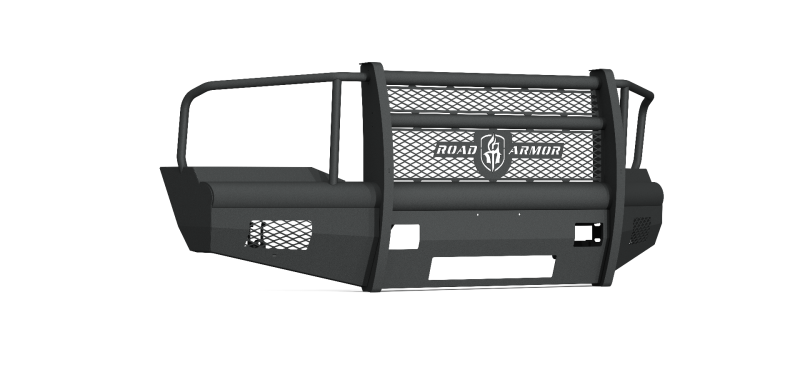 Road Armor 99-07 Ford F-250/F-350 Vaquero Front Bumper Full Guard - Tex Blk Road Armor