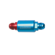 Load image into Gallery viewer, Russell Performance Red/Blue Anodized (3-1/4in Length 1-1/4in dia. -8 male inlet/outlet)