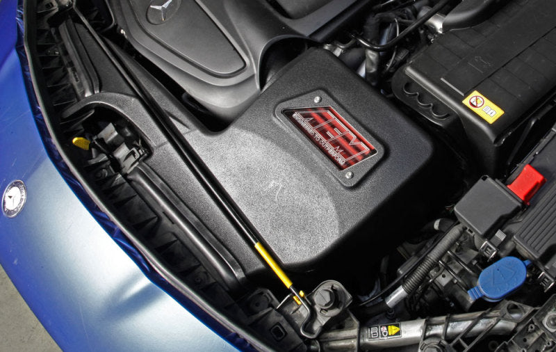 AEM 13-15 Mercedes CLA250 L4 2.5L Silver Cold Air Intake - eliteracefab.com