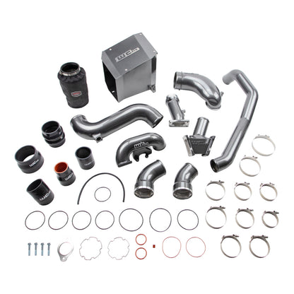 Wehrli 06-07 Chevrolet Duramax 6.6L LBZ Stage 2 High Flow Intake Bundle Kit - Candy Red