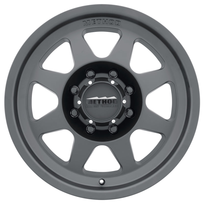 Method MR701 HD 18x9 +18mm Offset 8x6.5 130.81mm CB Matte Black Wheel - eliteracefab.com