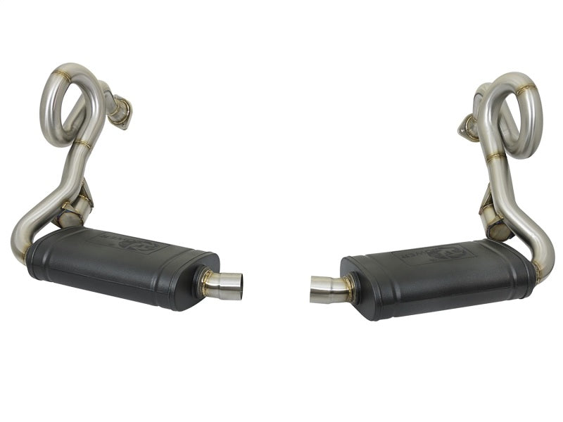aFe MACHForce XP 13-15 Porsche Cayman S/Boxster S (981) H6-3.4L 2-2.5in. SS Cat-Back Exhaust System aFe