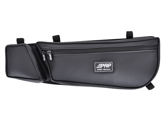 PRP Can-Am Maverick X3 Door Bag with Knee Pad- Black (Pair) - eliteracefab.com