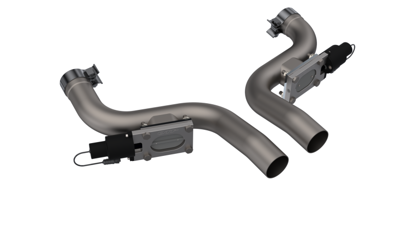 QTP 11-18 Dodge Challenger/Charger 5.7L 2.5in 304SS Aggressor Cutout Dual Mid Pipes - eliteracefab.com
