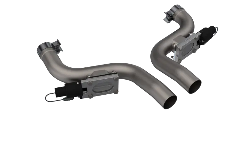 QTP 11-18 Dodge Challenger/Charger 5.7L 2.5in 304SS Aggressor Cutout Dual Mid Pipes - eliteracefab.com