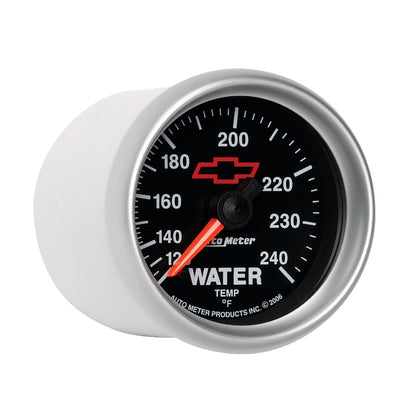 Autometer Sport-Comp II 2-1/16in 120-240 Deg Mechanical Water Temp Gauge - Bowtie Black 3632-00406