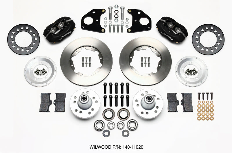 Wilwood Forged Dynalite Front Kit 11.00in 62-72 CDP B & E Body-Drum Wilwood