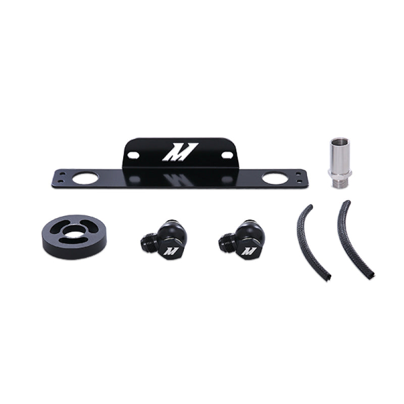 Mishimoto 10-15 Chevrolet Camaro SS Oil Cooler Kit (Non-Thermostatic) - Black - eliteracefab.com