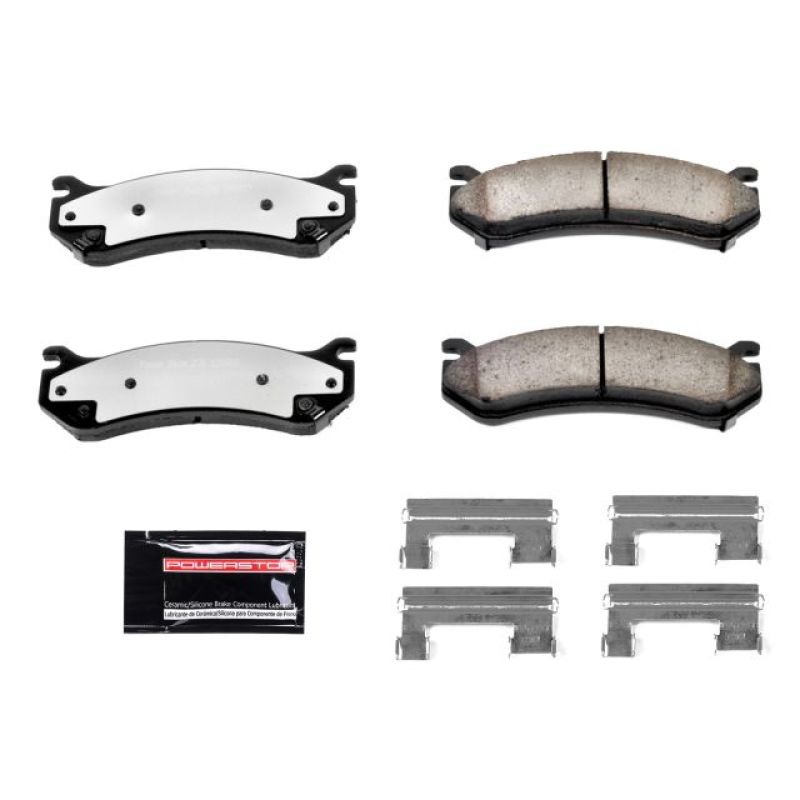 Power Stop 02-06 Cadillac Escalade Front or Rear Z36 Truck & Tow Brake Pads w/Hardware - eliteracefab.com