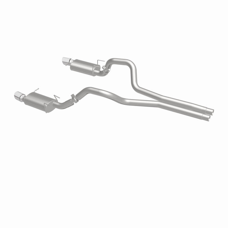 MagnaFlow 13 Ford Mustang Dual Split Rear Exit Stainless Cat Back Performance Exhaust (Street) Magnaflow