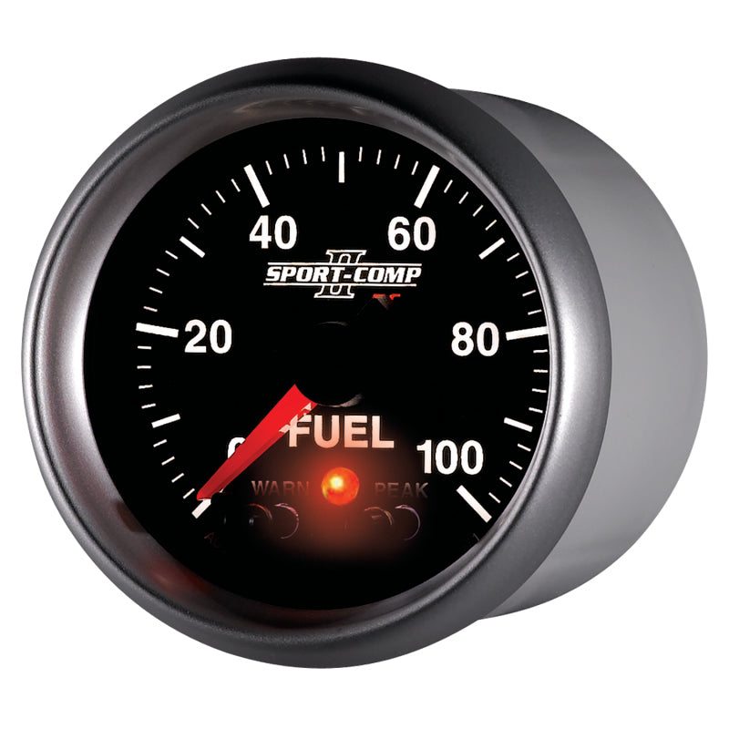 Autometer Sport-Comp II 52mm 0-100 PSI Fuel Pressure Gauge 3671