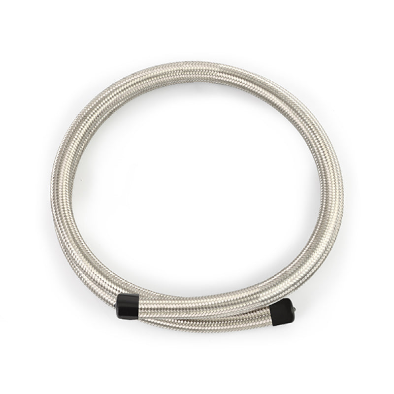 Mishimoto 6Ft Stainless Steel Braided Hose w/ -4AN Fittings - Stainless Mishimoto