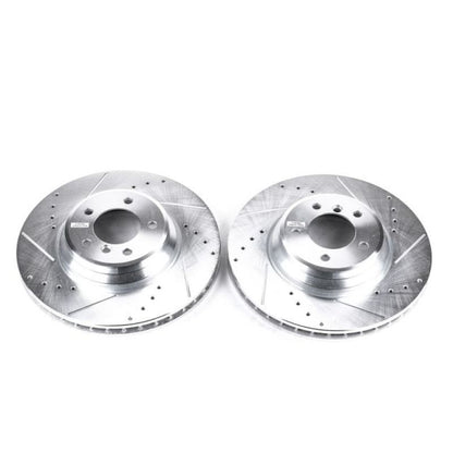 Power Stop 09-11 BMW 335d Front Evolution Drilled & Slotted Rotors - Pair PowerStop