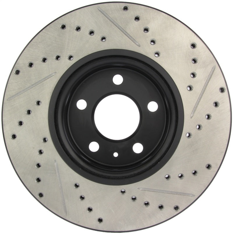 StopTech Slotted & Drilled Sport Brake Rotor - eliteracefab.com