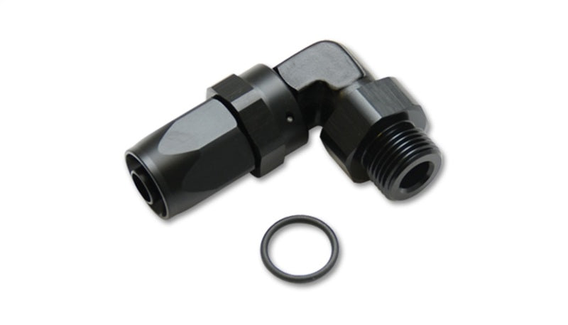 Vibrant Male -16AN to -16AN ORB 90 Degree Hose End Fitting - eliteracefab.com