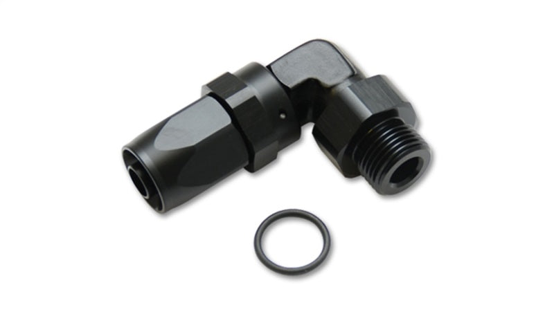 Vibrant Male -10AN 90 Degree Hose End Fitting - 3/4-16 Thread (8) - eliteracefab.com