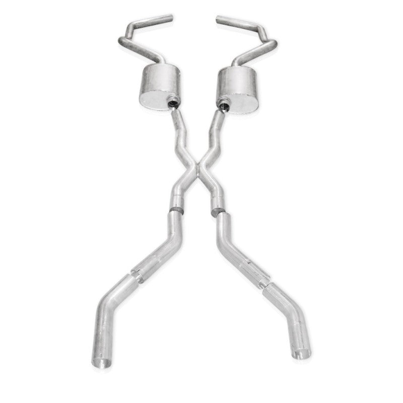 Stainless Works Chevy Camaro 1967-69 Exhaust 3in Stainless with X-Pipe Stainless Works