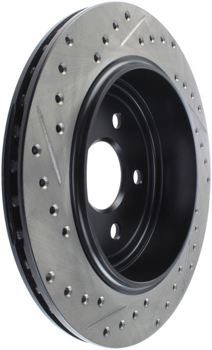 StopTech Slotted & Drilled Sport Brake Rotor 11-15 Jeep Grand Cherokee (Excludes SRT8) Stoptech