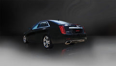 Corsa Sport Axle-Back Exhaust Dual Rear Polished Outlet 2014 Cadillac CTS Vsport 3.6L V6 Automatic - eliteracefab.com