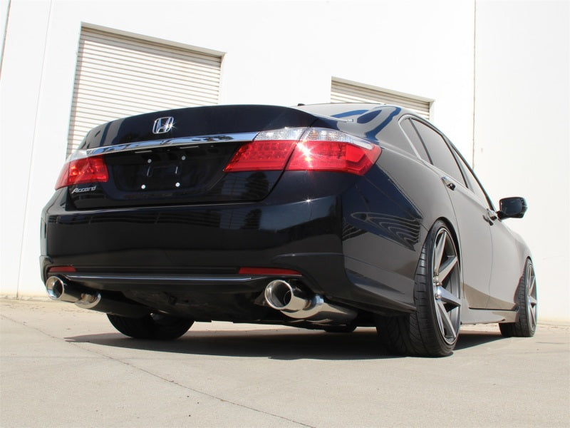 aFe Takeda Exhaust 304SS Dual Cat-Back w/ Polished Tips 13-17 Honda Accord LX/EX/EX-L Sedan L4 2.4L - eliteracefab.com