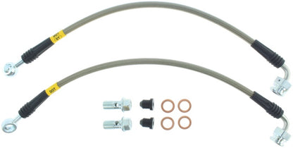 STOPTECH EVO 8 & 9 STAINLESS STEEL REAR BRAKE LINES, 950.46504 - eliteracefab.com