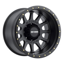 Load image into Gallery viewer, Method MR605 NV 20x10 -24mm Offset 8x6.5 121.3mm CB Matte Black Wheel - eliteracefab.com