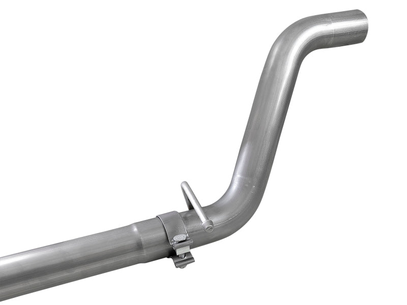 aFe MACH Force-Xp 2-1/2in 409 Stainless Steel Mid-Pipe w/Resonator Delete 18+ Jeep Wrangler JL 3.6L - eliteracefab.com