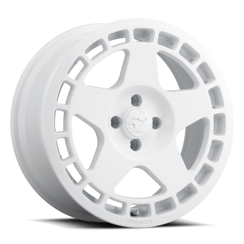 fifteen52 Turbomac 17x7.5 4x108 42mm ET 63.4mm Center Bore Rally White Wheel - eliteracefab.com