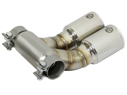 aFe Power 13-14 Porsche Cayman S / Boxster S Polish Exhaust Tip Upgrade aFe