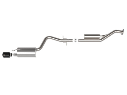 aFe Lexus IS300 01-05 L6-3.0L Takeda Cat-Back Exhaust System- Black Tip aFe