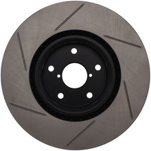 Load image into Gallery viewer, StopTech Power Slot 05-08 STi Front Left Slotted Rotor - eliteracefab.com