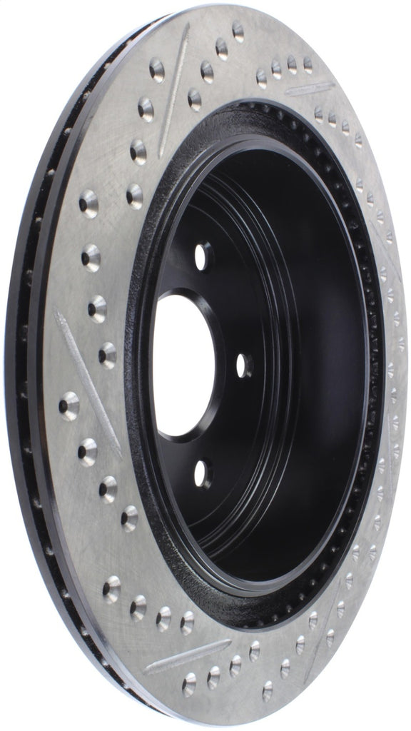 StopTech Slotted & Drilled Sport Brake Rotor - eliteracefab.com