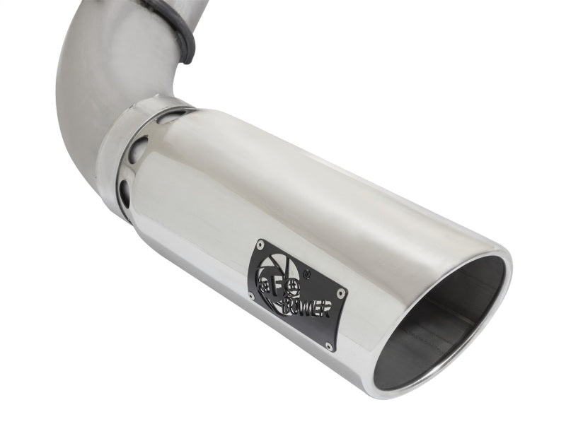 aFe LARGE Bore HD Exhausts 5in DPF-Back SS-409 2016 Nissan Titan XD V8-5.0L CC/SB (td) - eliteracefab.com