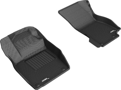 3D MAXpider L1AD05011509 2019-2020 Audi A8L Kagu 1st Row Floormat - Black