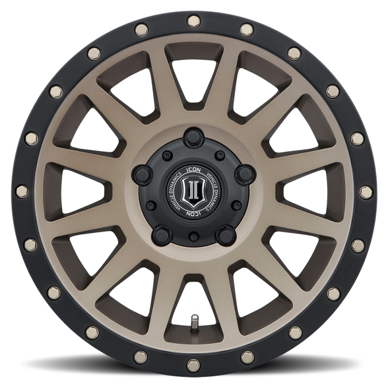 ICON Compression 17x8.5 5x150 25mm Offset 5.75in BS 110.1mm Bore Bronze Wheel - eliteracefab.com