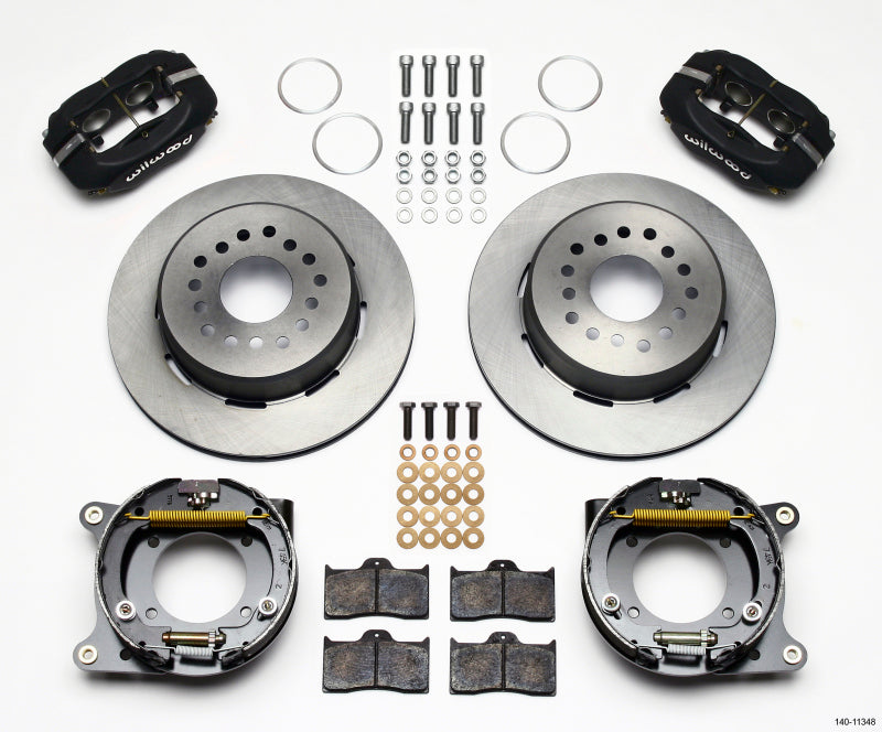 Wilwood Forged Dynalite P/S Park Brake Kit 55-57 Chevy 2.34in Offset Wilwood