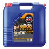 LIQUI MOLY 20L Top Tec 6200 Motor Oil 0W20