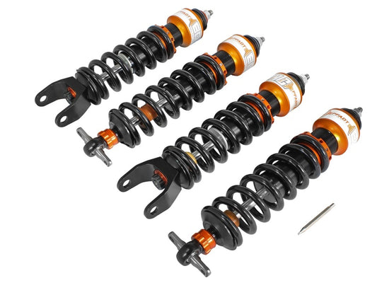 aFe Control PFADT Series Featherlight Single Adj Street/Track Coilover System 97-13 Chevy Corvette - eliteracefab.com