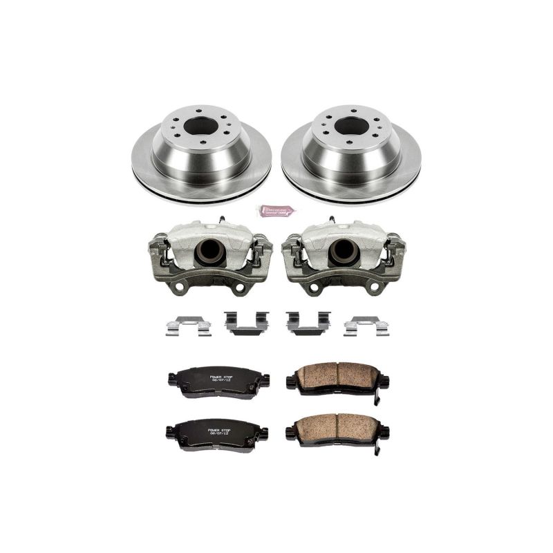 Power Stop 04-07 Buick Rainier Rear Autospecialty Brake Kit w/Calipers - eliteracefab.com