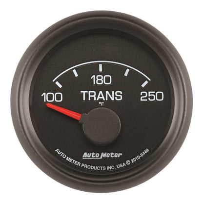 Autometer Factory Match Ford 52.4mm Short Sweep Electronic 100-250 Deg F Transmission Temp Gauge 8449