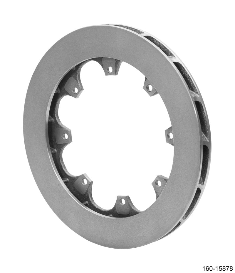 Wilwood ULHD 16 Curved Vane Rotor - Spec-37 Iron 11.75in Rotor Diameter - Left Hand Side Wilwood