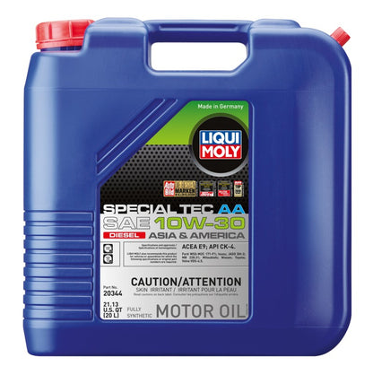 LIQUI MOLY 20L Special Tec AA 10W-30 Diesel - eliteracefab.com