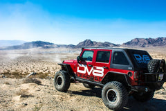 DV8 Offroad 07-18 Jeep Wrangler JK Front & Rear Flat Tube Fenders - eliteracefab.com