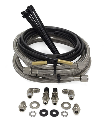 Air Lift Loadlifter 5000 Ultimate Plus Stainless Steel Air Line Upgrade Kit - eliteracefab.com