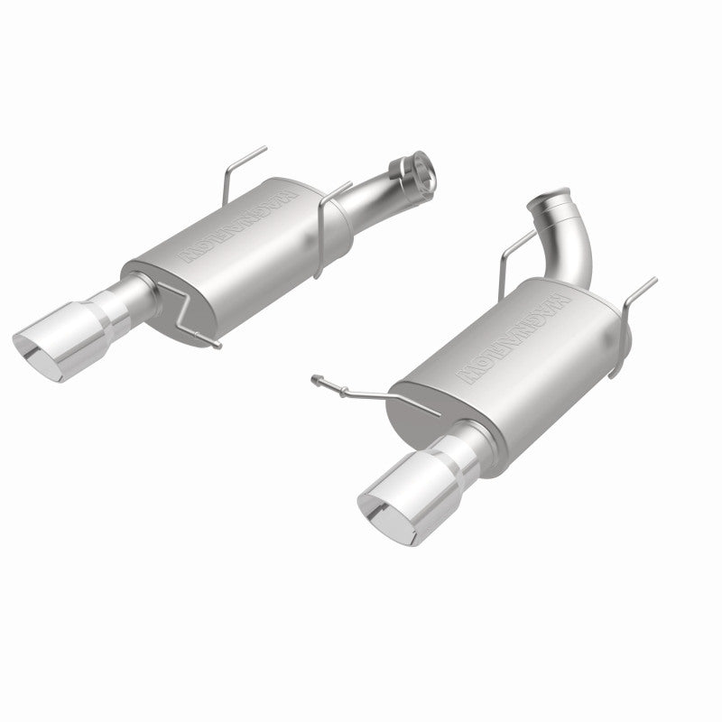 MagnaFlow 13 Ford Mustang V8 5.0L Dual Split Rear Exit Stainless Cat Back Performance Exhaust Magnaflow