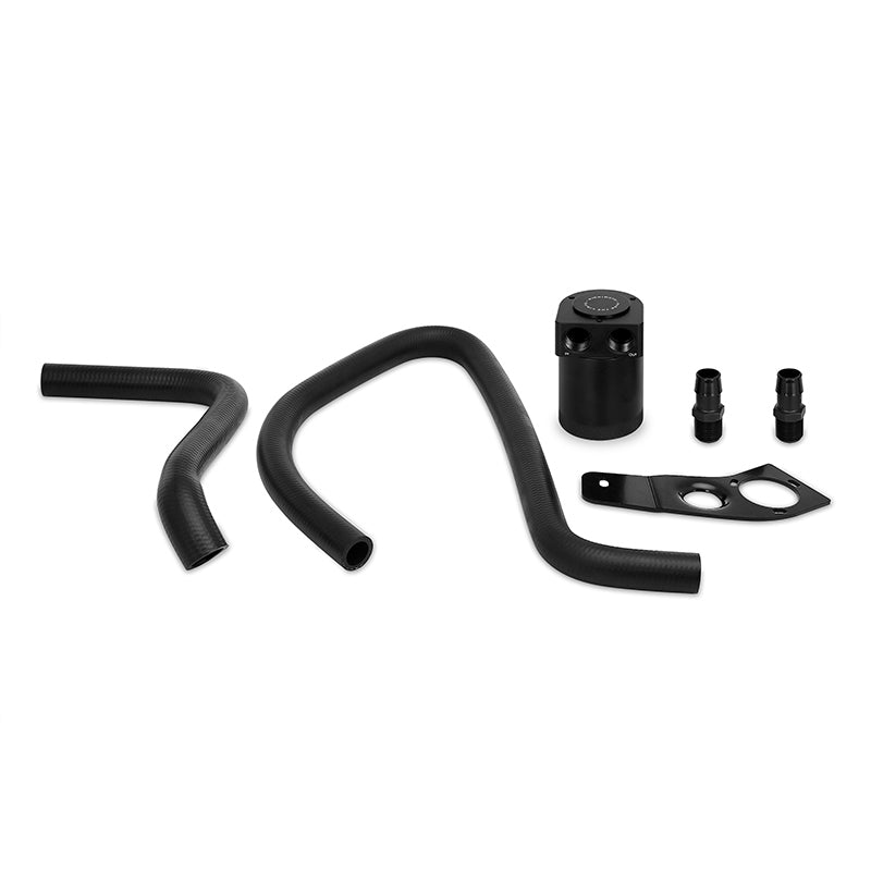 Mishimoto 11-13 BMW 335i/335ix/135i Baffled Oil Catch Can Kit - Black - eliteracefab.com