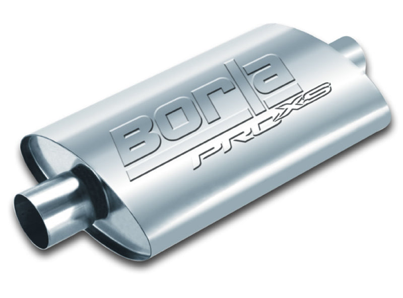 Borla Universal Pro-XS 2.5in Inlet//Outlet Center/Center Muffler 40364 - eliteracefab.com