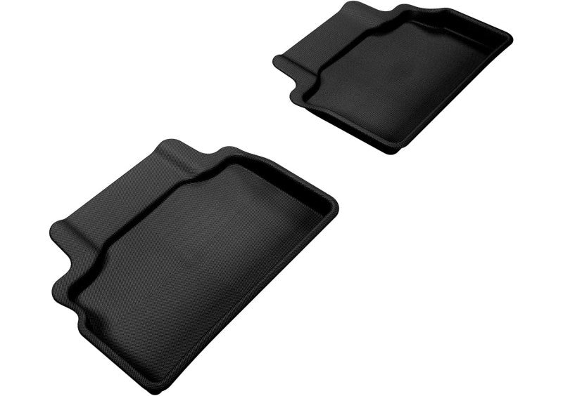 3D MAXpider L1HY02321509 2012-2016 Hyundai Genesis Kagu 2nd Row Floormats - Black