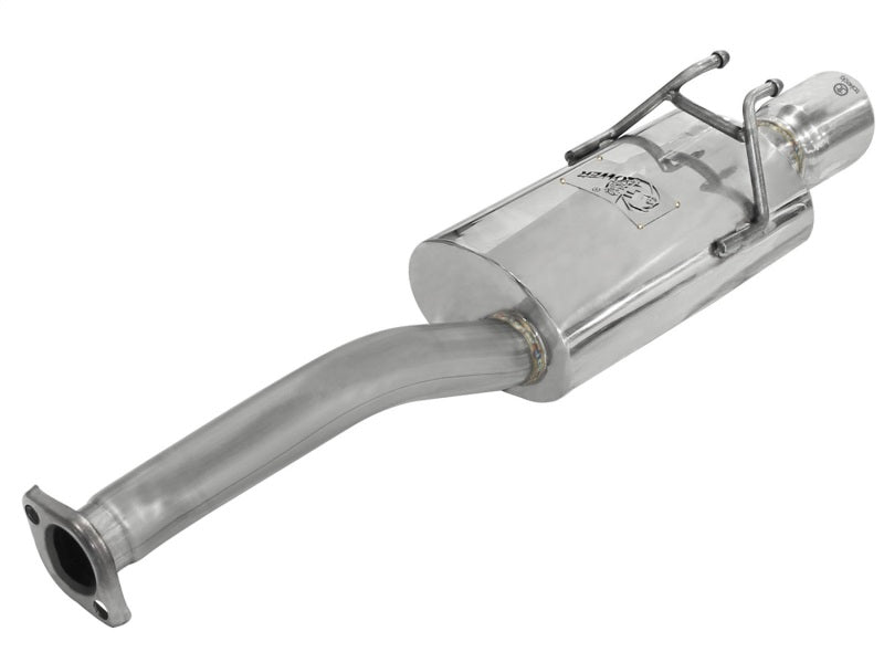 aFe Takeda Exhaust 2.5in Dia 304SS Axle-Back w/Polished Tip 06-11 Honda Civic EX Sedan L4 1.8L - eliteracefab.com